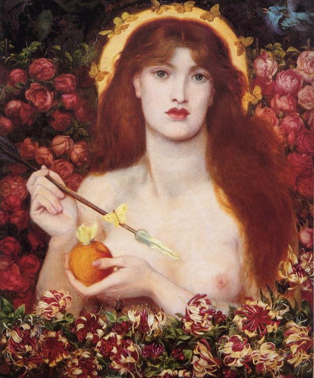 Dante Gabriel Rossetti Venus Verticordia (mk28) oil painting image